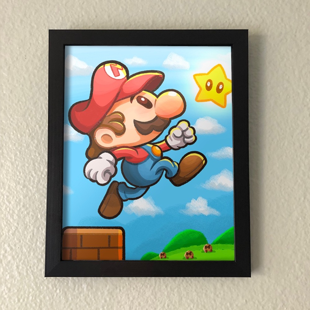 Super Mario Wall Art